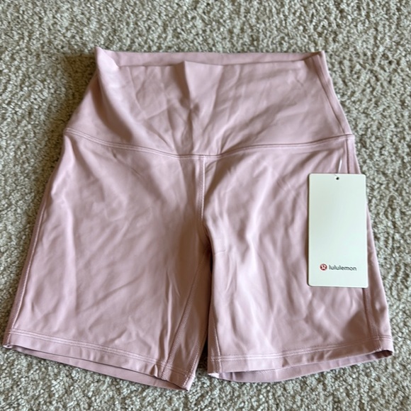 lululemon athletica Pants - NWT lululemon Align High-Rise Short 6" pink Haze size 6